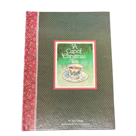 A Cup Of Christmas Tea By Tom Hegg Hardcover Book - Picture 1 of 5
